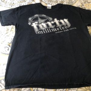 Outlaw drag racing tee